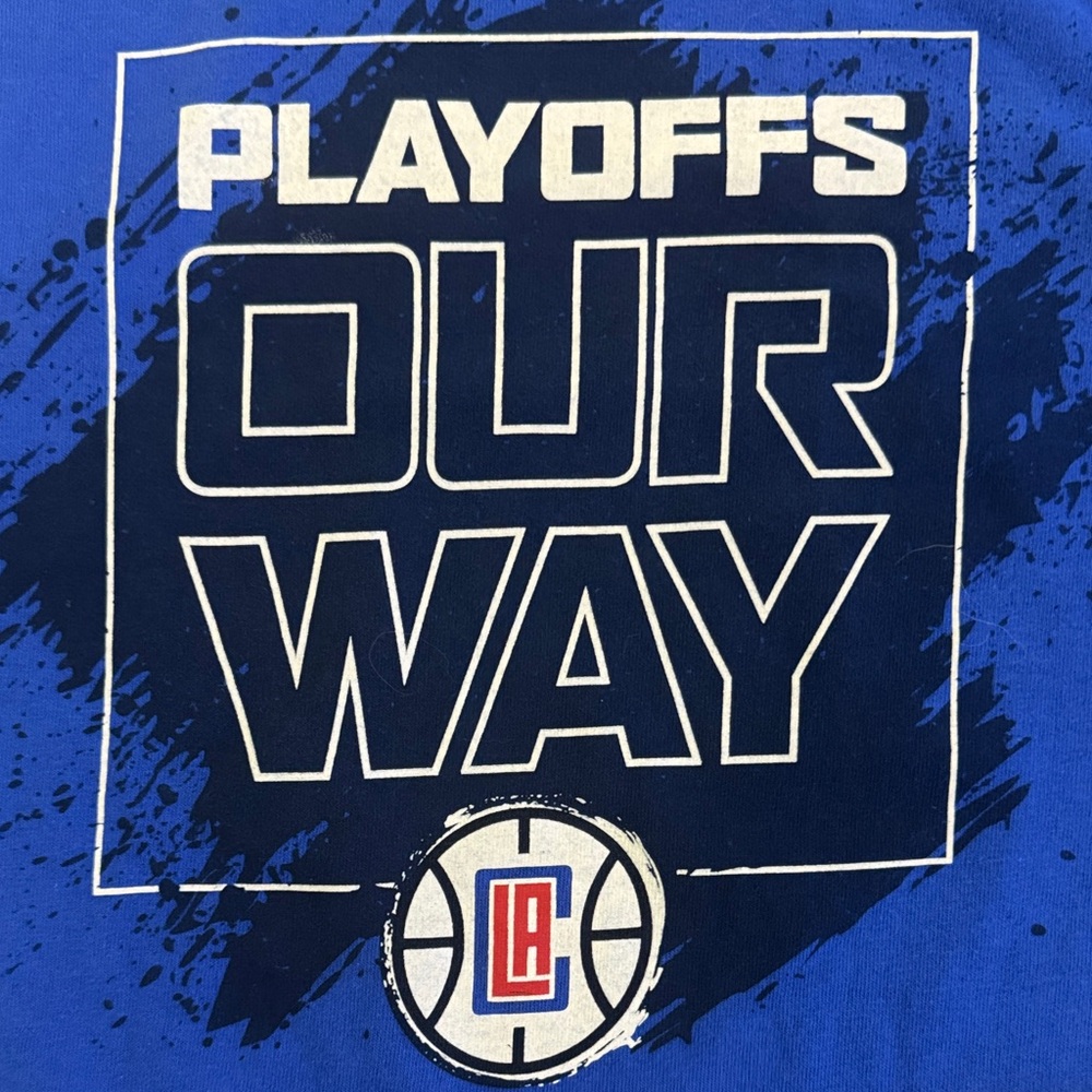 Gildan Royal Blue Playoffs Graphic Tee